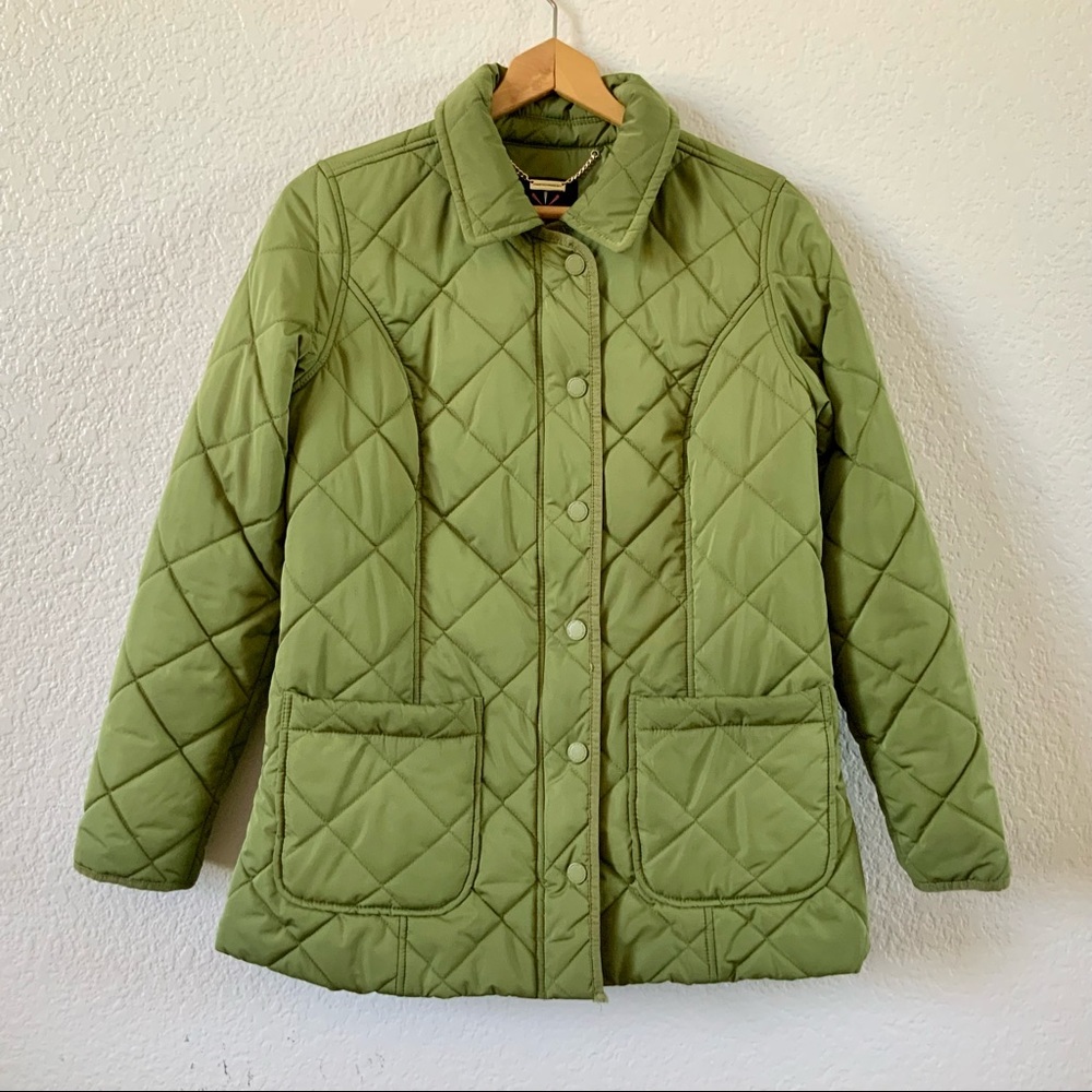 Isaac Mizrahi Quilted Jacket, Sz XS